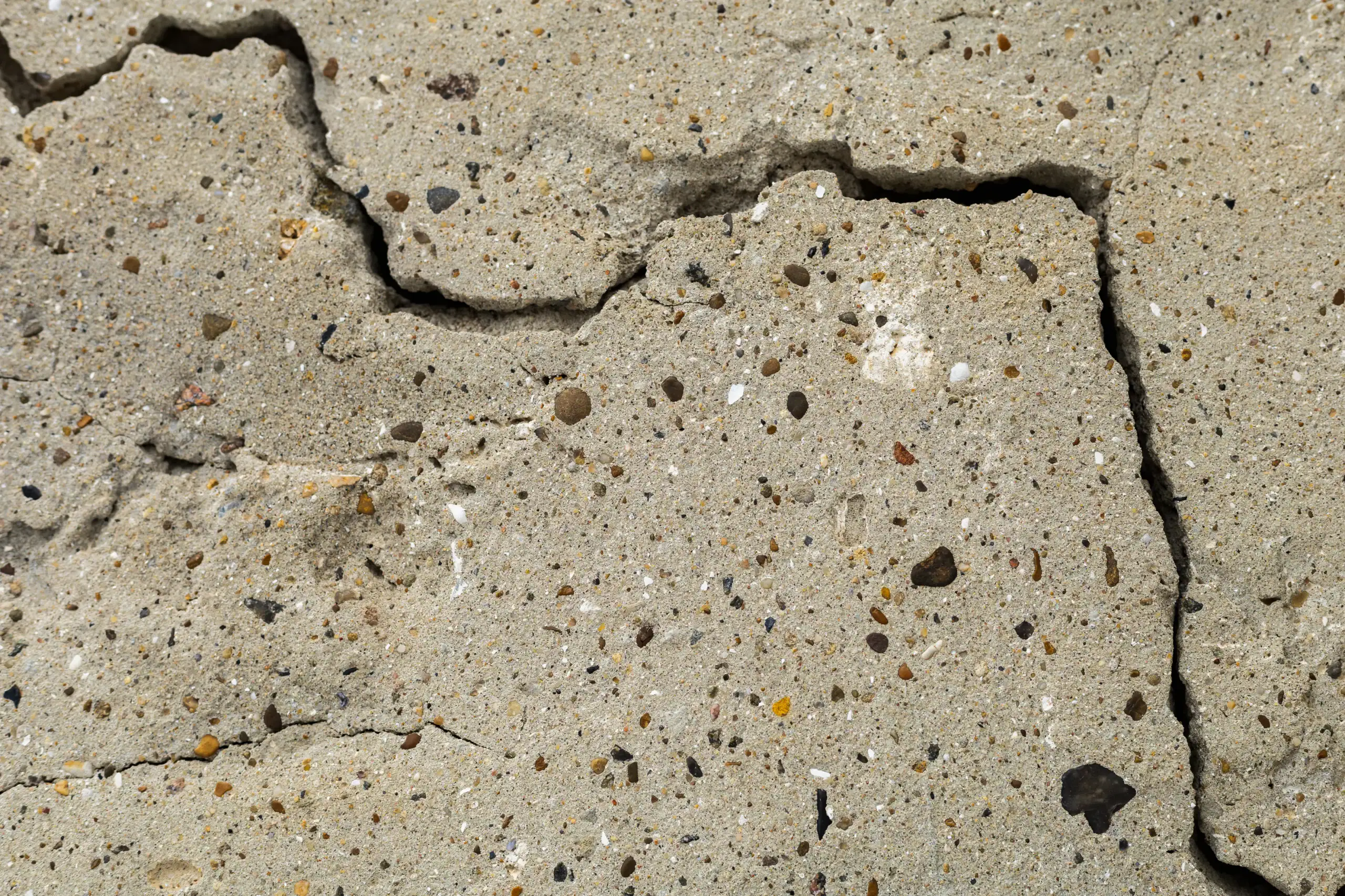 cracked concrete texture pasco county florida scaled
