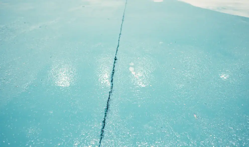 Blue Textured Ground Crack Miami Dade County Florida