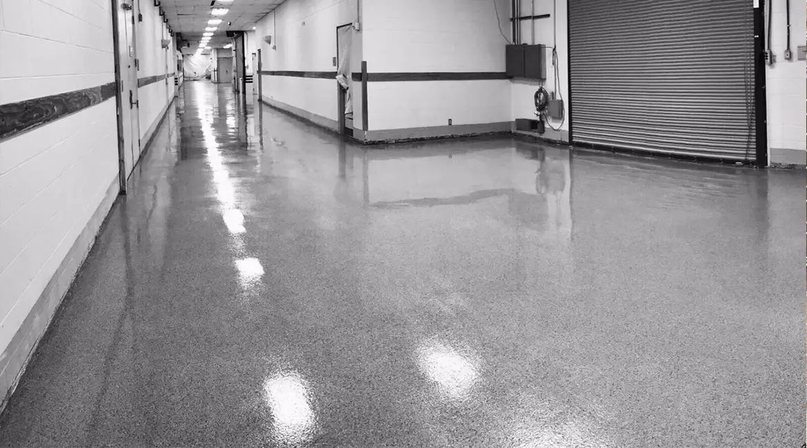 Urethane mortar flooring