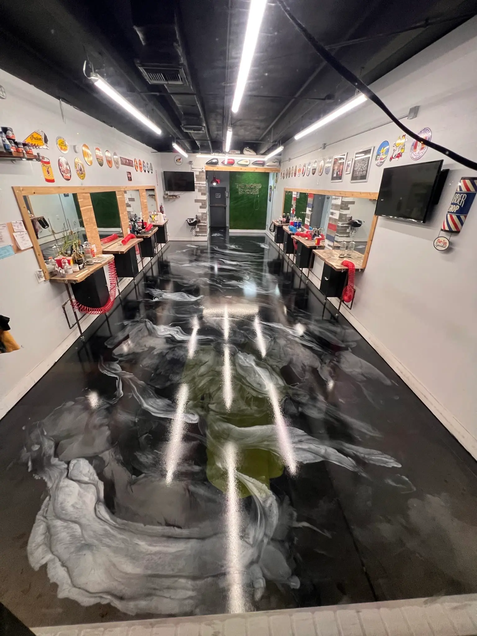 Epoxy flooring