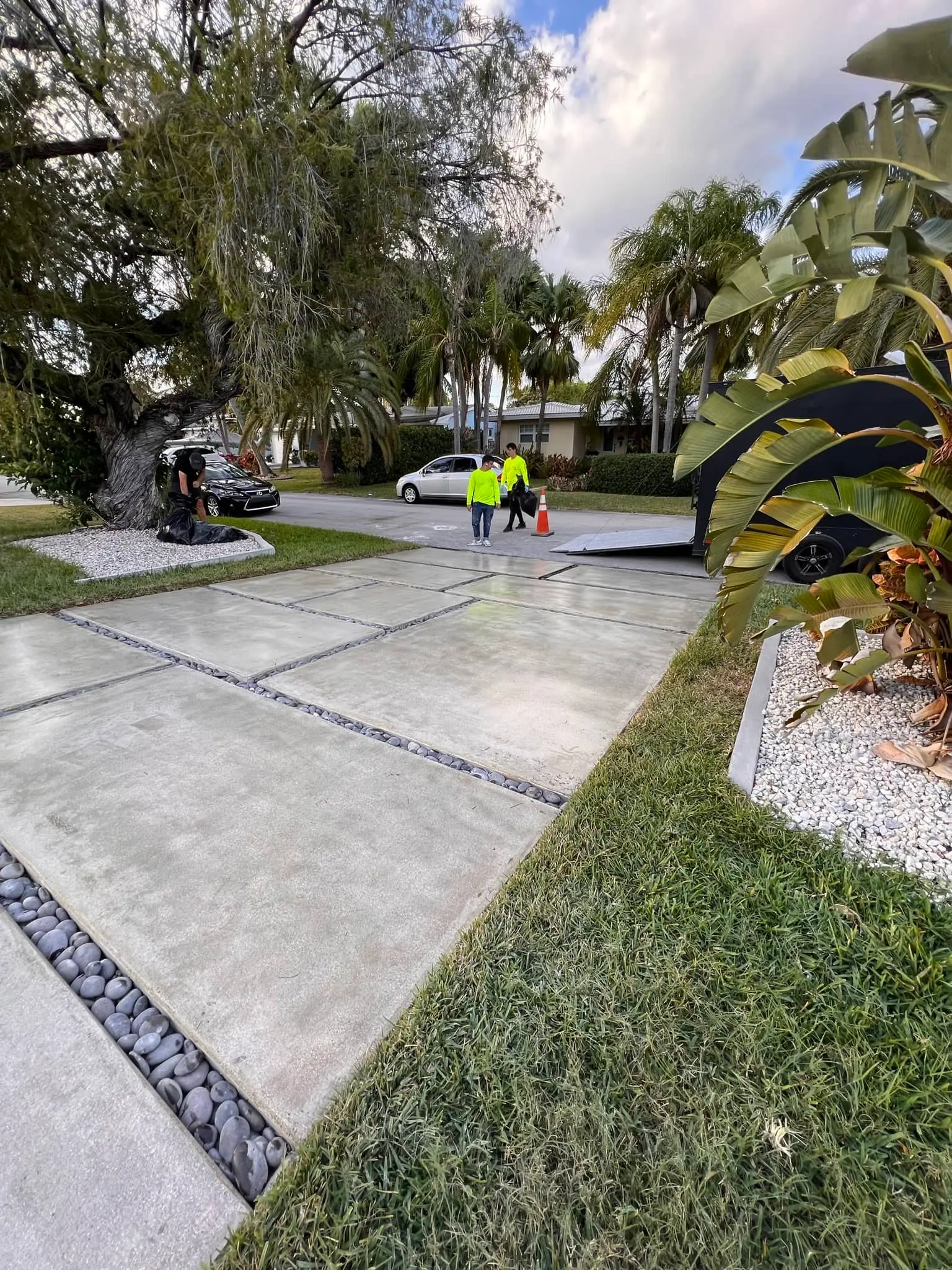 Residential epoxy flooring